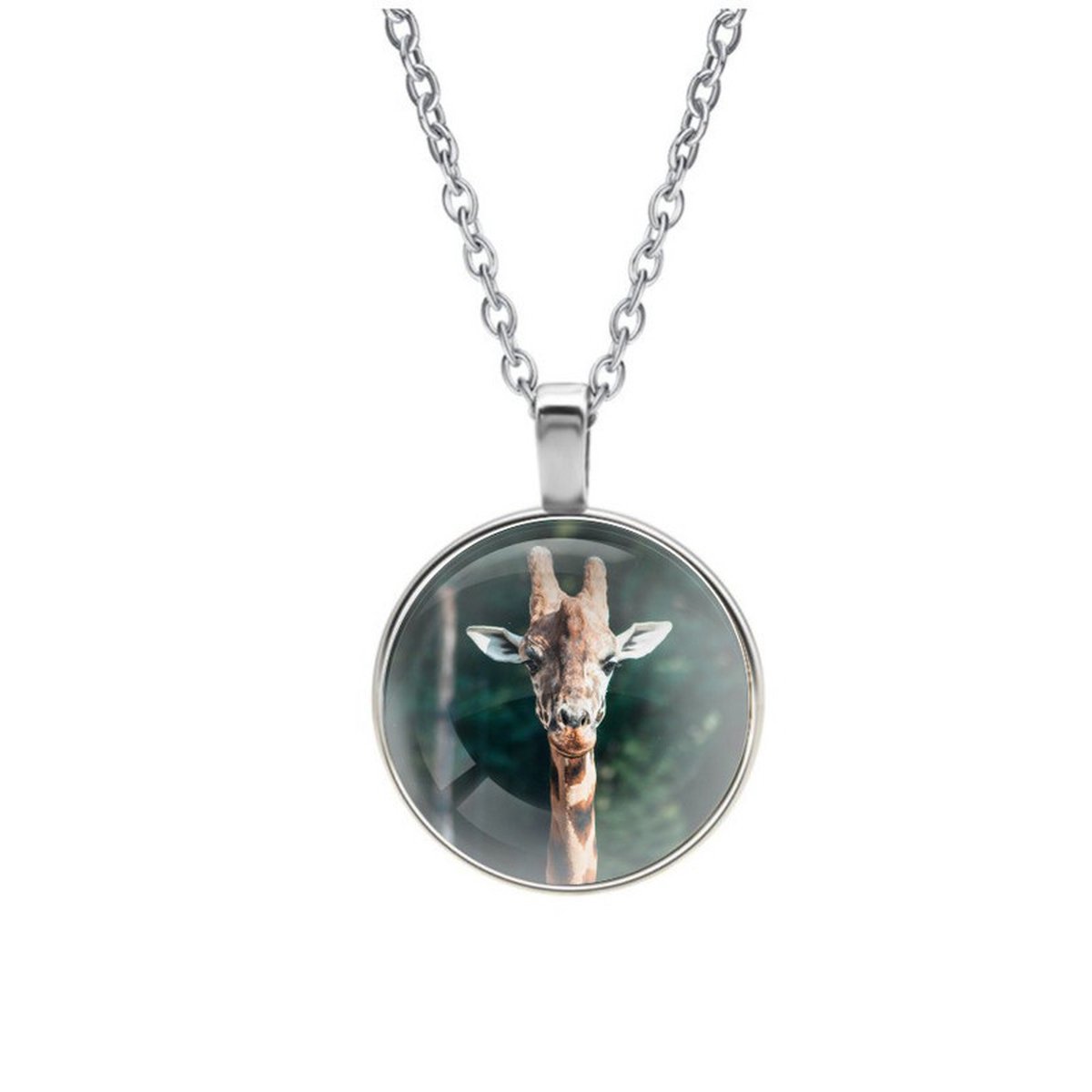 Ketting Glas - Giraffe