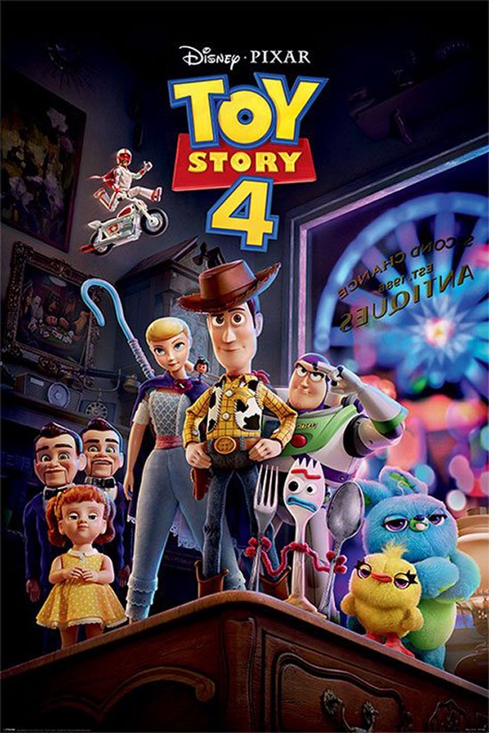 TOY STORY 4 - Poster 61X91 - Antique Shop Anarchy