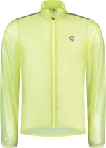 Rogelli Emergency Regenjas - Fietsregenjack - Heren - Fluor - Maat 2XL