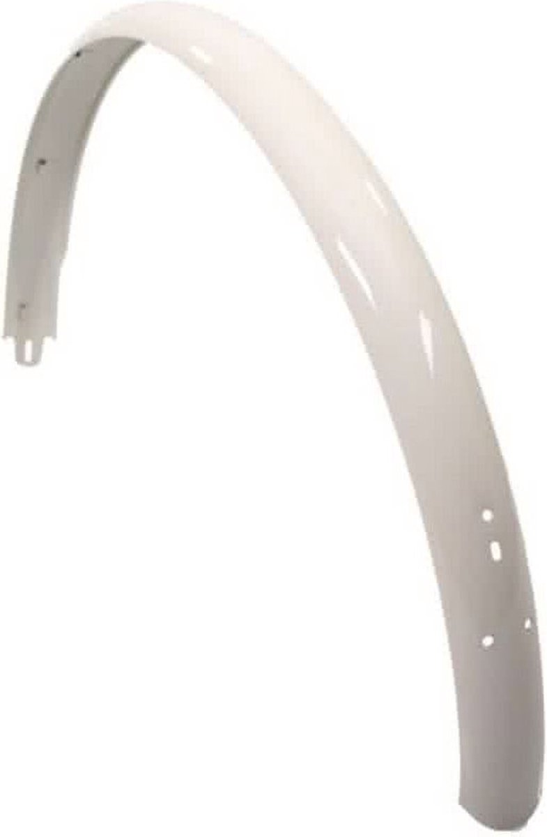Vwp Spatbord Achter Transport Urban Staal 28 Inch Lang Wit