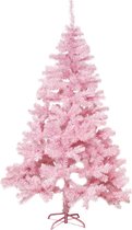 Kunst kerstboom/kunstboom roze 180 cm - Kunst kerstbomen / kunstbomen