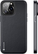 Dux Ducis Fino Series Apple Hoesje geschikt voor iPhone 14 Pro Max - Back Cover Zwart