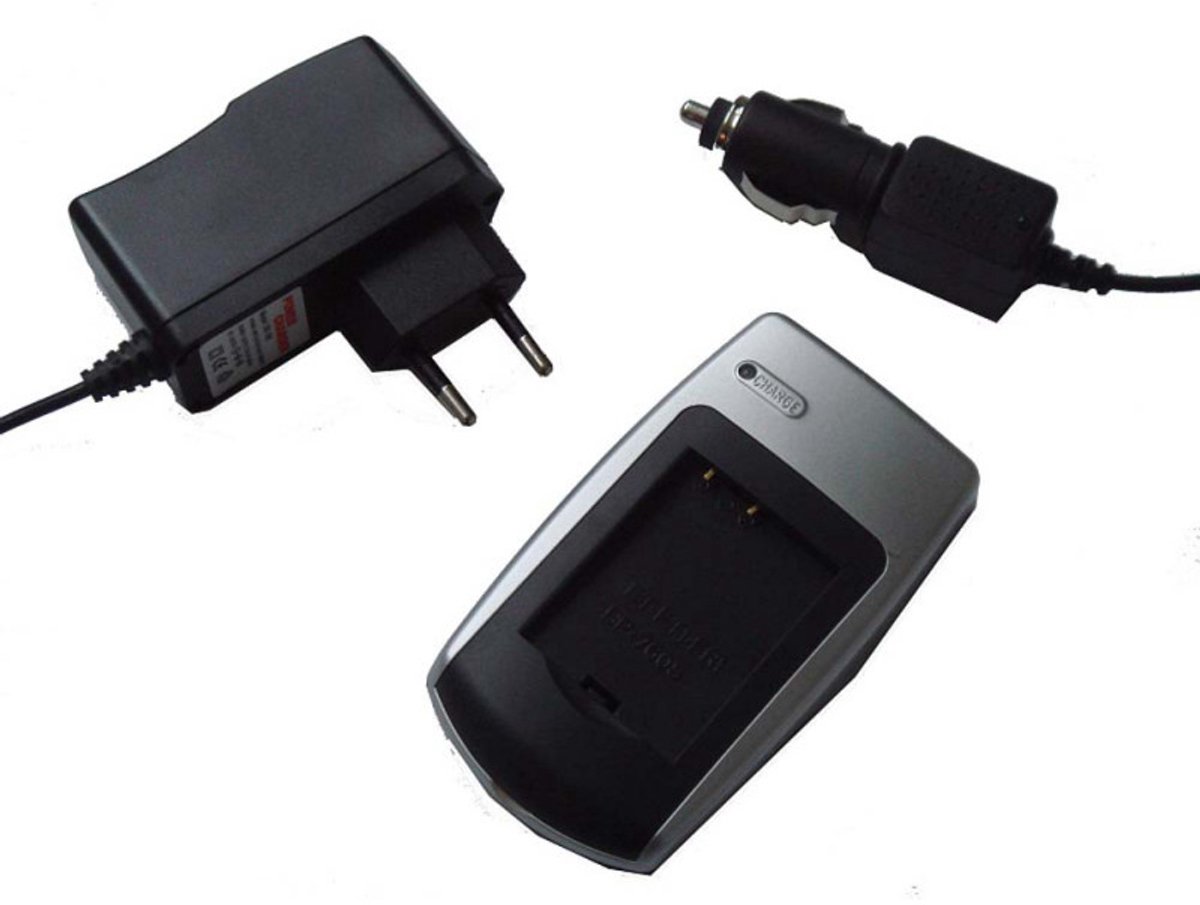 Camera accu snellader compatibel met Panasonic DMW-BCH7E accu
