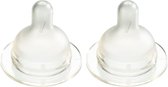 Difrax Wide Flessenspeen - Medium - 3+ Maanden - 2 Stuks