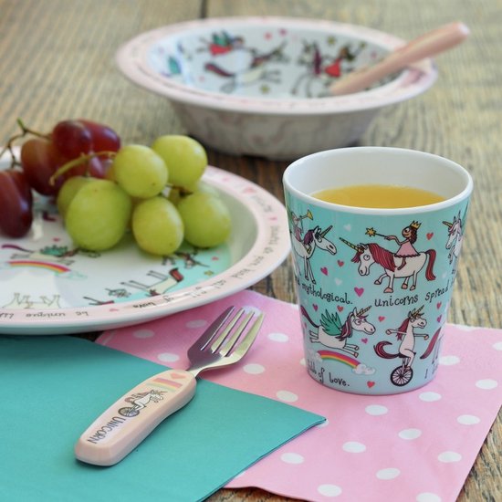 heel klein Eenhoorn kinder melamine bekertje (8 x 7 cm) - Tyrrell Katz van Tyrrell Katz — afbeelding 3