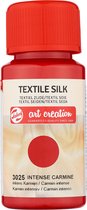 Talens Art Creation Textiel Silk 50 ml Intens Karmijn