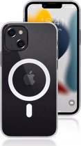 Mobiq - Transparant MagSafe Hoesje iPhone 14 Plus - transparant