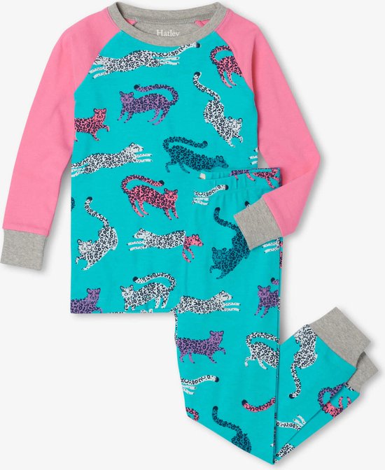 Hatley 2delige Meisjes Pyjama Cheetahs - 152