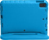 Hoes Geschikt voor iPad 10.2 2021 Hoes Bumper Kindvriendelijk Kids Case Kinderhoes - Hoesje Geschikt voor iPad 9 Hoesje Shockproof Cover Hoes - Blauw