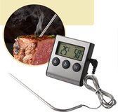 Thermomètre numérique Lynnz® avec fil - thermomètre à cœur - barbecue - thermomètre à bonbons - thermomètre à viande - thermomètre à four - numérique