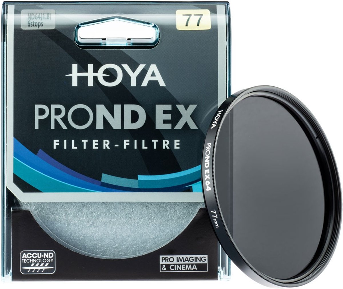 Hoya Grijsfilter PROND 64 EX 77 mm