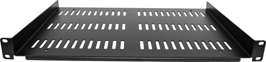 Étagère Rack Serveur 2U 19" - Profondeur 14" - Capacité 110lb - Lot De 2