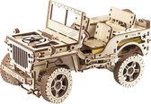 Wooden City Modelbouw Hout Jeep
