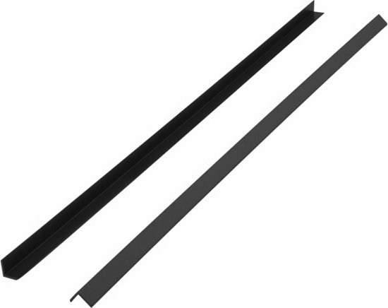 vidaXL 5-delige Tuinset - Staal - Zwart/Antraciet - Tuinstoel - Tuintafel