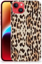 TPU Silicone Hoesje iPhone 14 Plus Telefoonhoesje Leopard