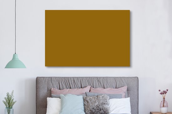 Toile Peinture Or - Luxe - Intérieur - 180x120 cm - Décoration murale XXL
