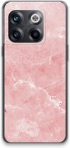 Case Company® - Hoesje geschikt voor OnePlus 10T hoesje - Roze marmer - Soft Cover Telefoonhoesje - Bescherming aan alle Kanten en Schermrand