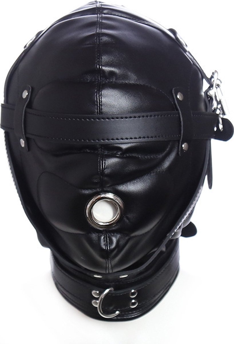 Halloween Zwart Masker met Licht Rood Kopen