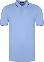 Suitable - Polo Tip Ferry Lichtblauw - Regular-fit - Heren Poloshirt Maat M