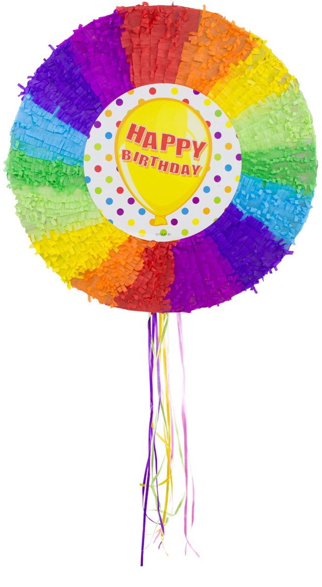 Pinata Happy Birthday Ballon - 48cm