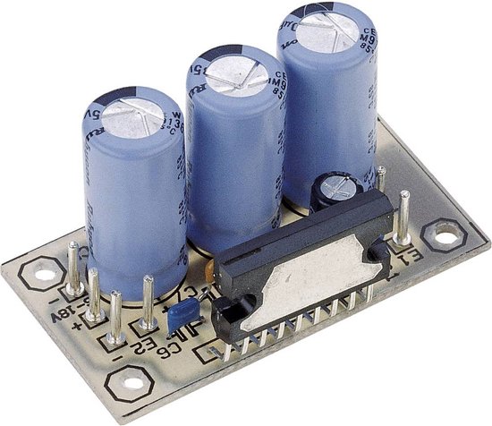 Conrad Components Kit de montage amplificateur stéréo 9 V/ DC, 12 V/ DC, 18  V/ DC 20 W 2 Ω | bol