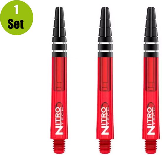 RedDragon Nitrotech DartShafts - Rood - Short - () van Reddragon — afbeelding 5