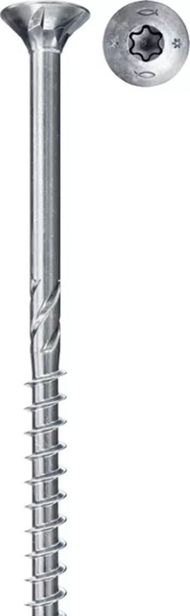 Fischer - PowerFast II schroeven SK TX25 TG - 5x50 mm  - doos per 200 stuks