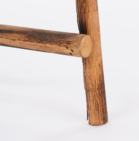 Decoratie Ladder Naturel Eiken-Look | 50x5x150 cm - Stijlvolle Ladder Decoratie Decoratie Ladder Naturel Eiken-Look | 50x5x150 cm - Stijlvolle Ladder Decoratie