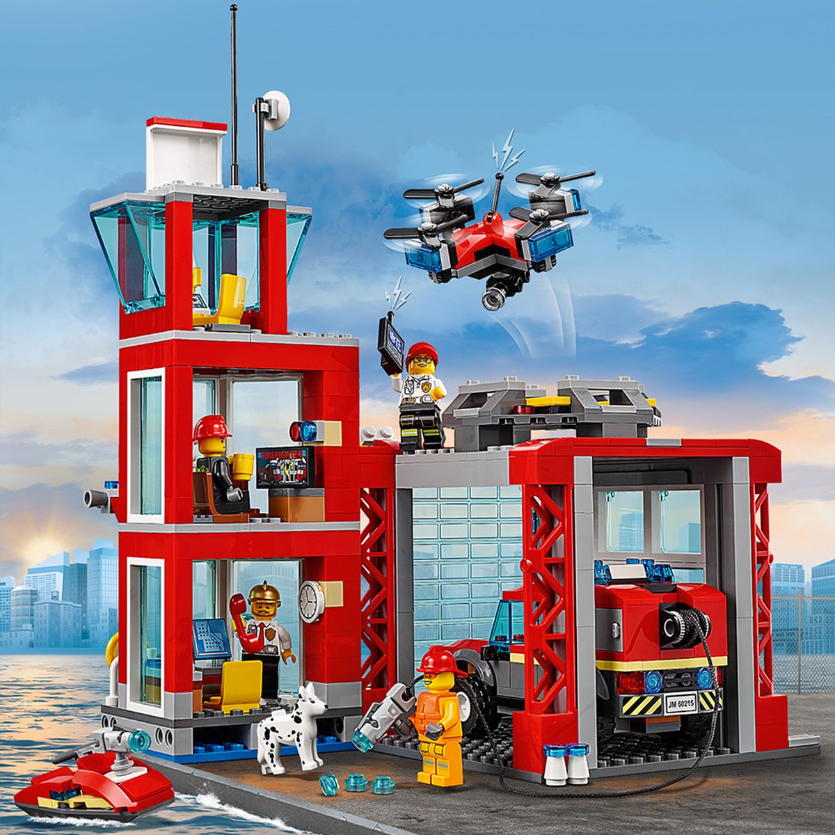 LEGO City Brandweerkazerne - 60215 | bol.com
