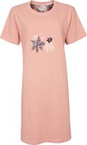 Tenderness Dames Nachthemd - 100% Katoen - Roze - Maat XL