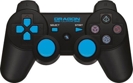 Dragon War Wireless PlayStation 3 Dragon Shock Manette Bluetooth - Noir PS3  | bol.com