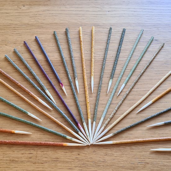 Aquarium knaller - Garnalen lolly's - Garnalenvoer - 11 cm - 12 stuks