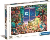 Clementoni - Puzzle 500 pièces de haute qualité Collection To The Moon, puzzle pour Adultes et Enfants, 14-99 ans, 35148