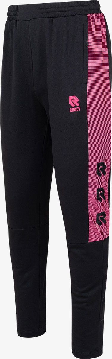 Robey Performance Trainingsbroek - Zwart / Fluo Roze | Maat: XL
