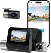 70Mai Dashcam 4K – Dashcam Voor Auto Voor En Achter – Bioscoop Kwaliteit – ADAS Systeem – Parkeercamera – GPS – Met App met grote korting
