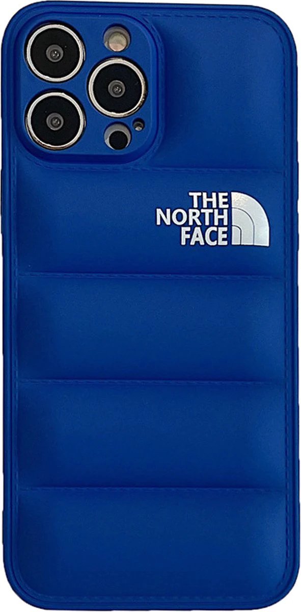 The North Face hoesje geschikt voor Apple iPhone 11 - Kunststof Back Cover - Blauw