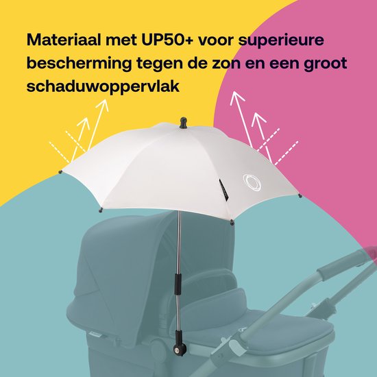 Bugaboo Kinderwagen Parasol - Fris Wit van Bugaboo — afbeelding 2