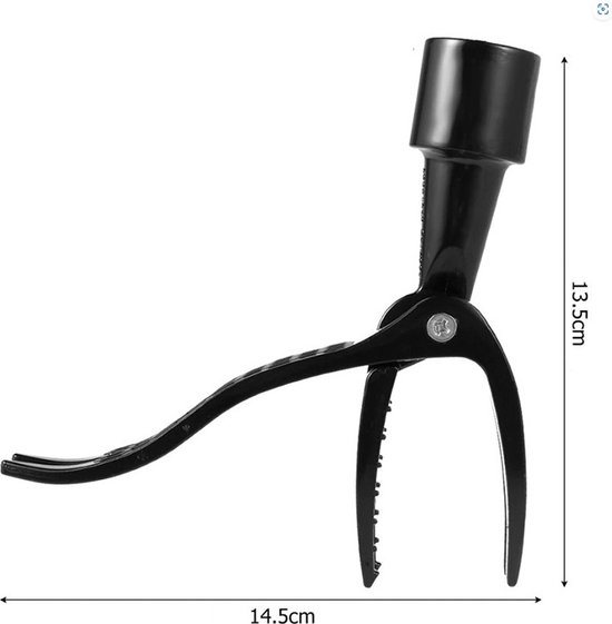 Multifunctionele onkruidverwijderaar | Cultivator - Woelvork - Spitvork - Schoffel — afbeelding 3