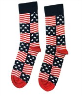 Sockston Socks - American Socks - American Flag Socks - Flag Socks - Grappige Sokken - Vrolijke Sokken
