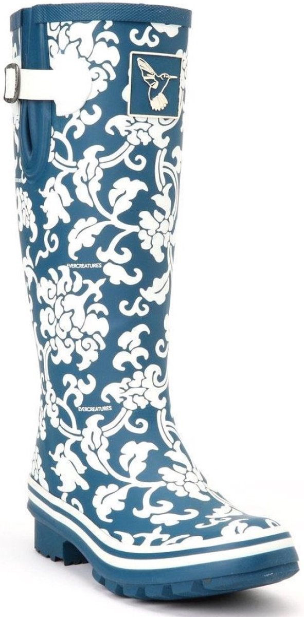Evercreatures Regenlaarzen Delftsblauw 36