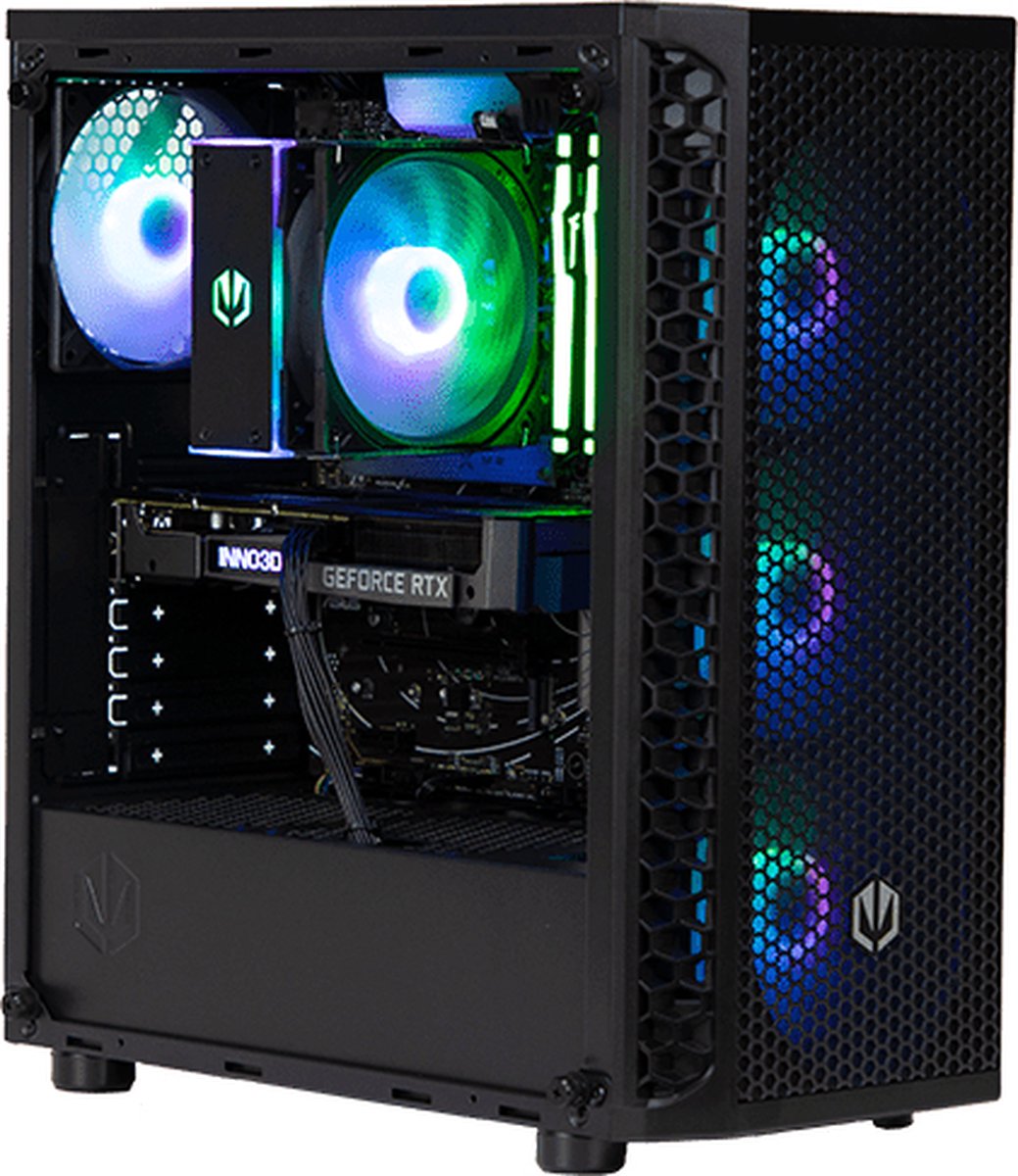 Gaming PC Redux Gamer A76X R36T - NVIDIA GeForce RTX 3060 Ti - AMD Ryzen 5 7600X - 16GB RAM - 1000 GB SSD