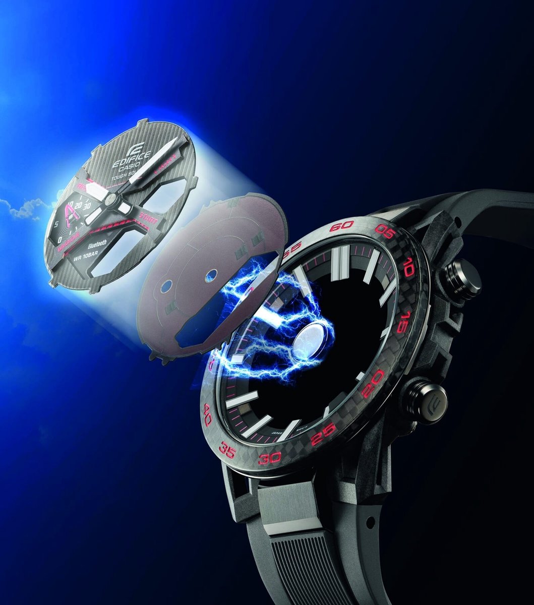Casio Edifice Suspension ECB-2000PB-1AEF Herenhorloge 51 mm - Zwart