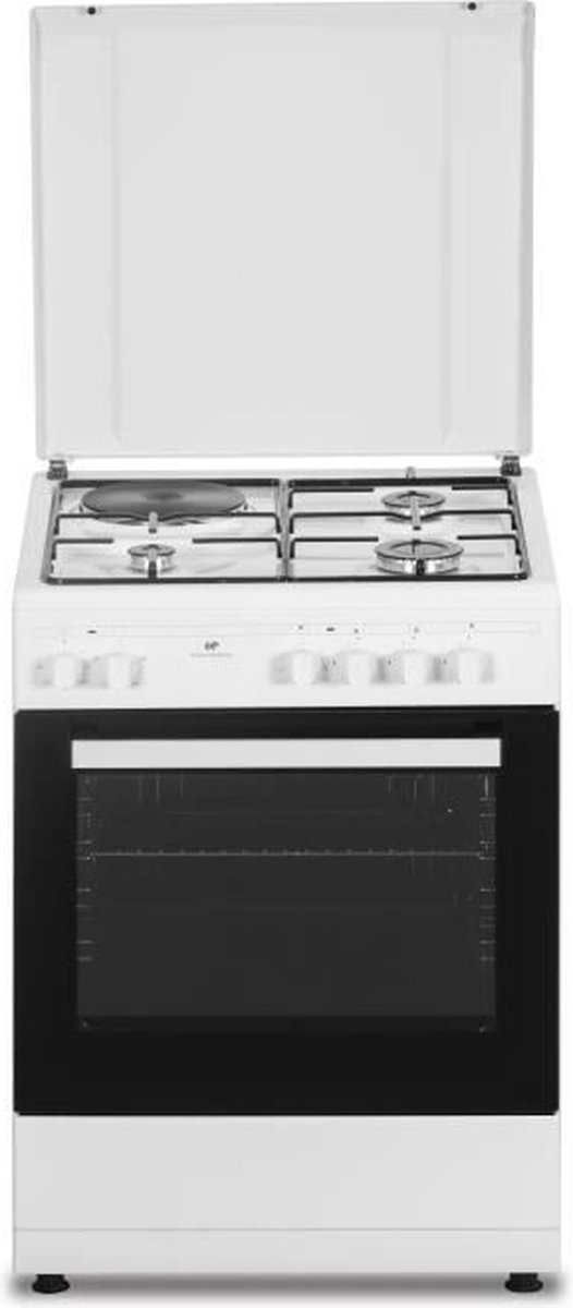 Continental Edison CECM60FCW – Mixkooktoestel – 3 gas + el.