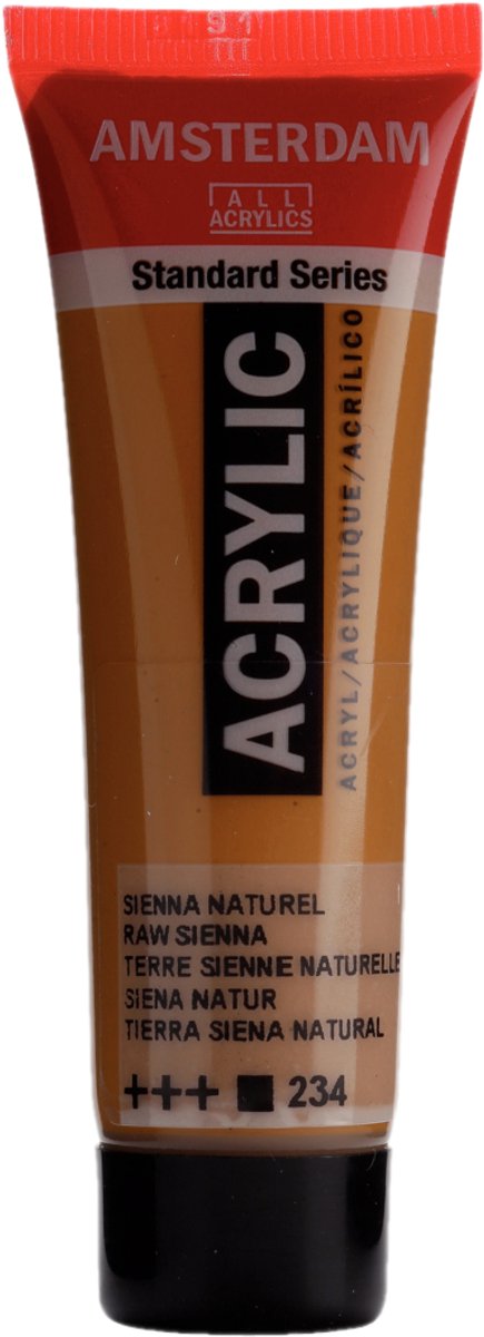 Verf - Acryl - 234 - Sienna naturel - Amsterdam - 20ml