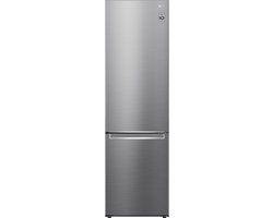 LG GBB62PZJMN koel-vriescombinatie Vrijstaand 384 l E Roestvrijstaal