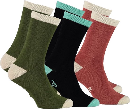 Sokken in beker | 6 paar heren sokken | Koffie | Maat: 41-46