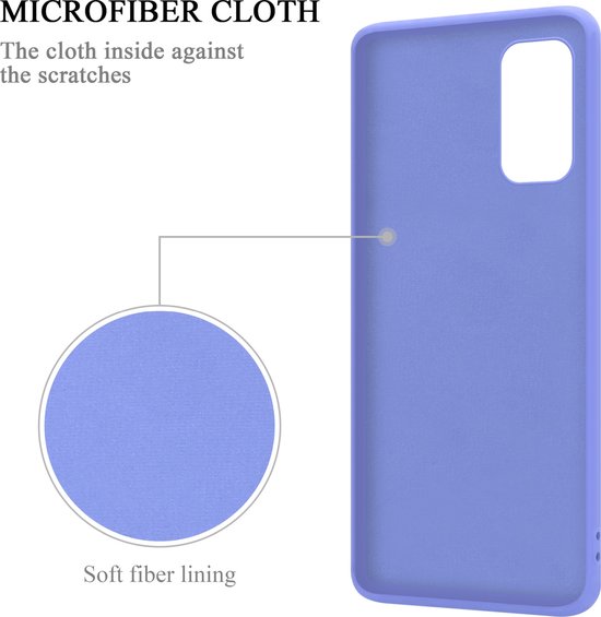 Coque Cadorabo pour Samsung Galaxy A33 5G en VIOLET CLAIR LIQUIDE - Coque de protection en silicone TPU souple avec anneau