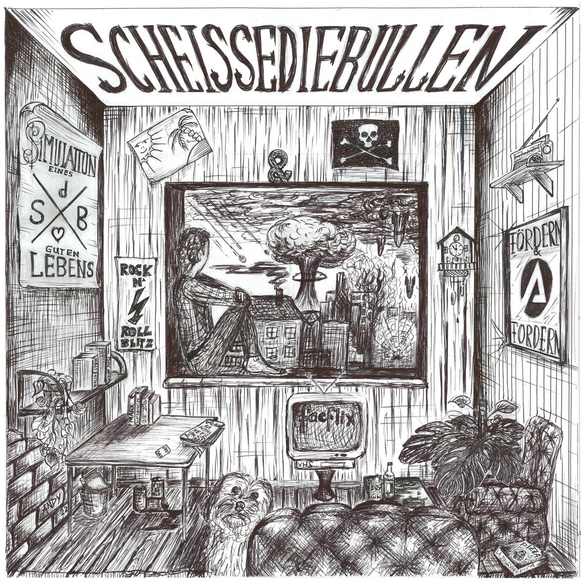 Scheissediebullen - Simulation Eines Guten Lebens (LP)