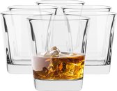 TREND FOR HOME Whisky Gläser Tumbler | 250 ml | Set von 6 | Wassergläser Set Whiskey Tumbler Whiskey Glas Set Wasser Saft Glassware Tumblers Gläser Set st | Kollektion var