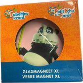 Glasmagneet - de Fabeltjeskrant - koelkastmagneet - Tv series van vroeger - Peter Panda - 5 cm